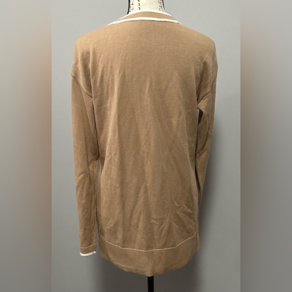 🍂 Talbots Girlfriend Cardigan - Tipped, Size XS 🍁 - Picture 7 of 13